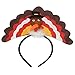 Produktbild Awayhall Thanksgiving-Dekorationen, Truthahn Stirnband, Cartoon Truthahn Kopf Schnalle, Kreative Türken Stirnband Party Zubehör, Thanksgiving Party Kopfschmuck für Thanksgiving Partyzubehör