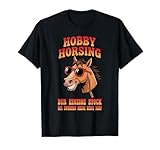 Hobbyhorsing - lustiger Pferde Spruch - Reiten