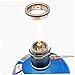 Ssguopte Camping Gas Lantern with Adjustable Valve, Heat-Resistant Glass Lamp