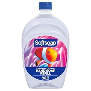 Softsoap Liquid Hand Soap Refill, Aquarium Series – 50 Fluid Ounce