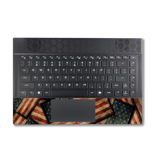 Image of MightySkins Skin Compatible with Alienware X14 R2 (2023) Full Wrap Kit - Vintage American | Protective, Durable, and Unique Vinyl Decal wrap Cover | Easy to Apply & Change Styles | Made in The USA