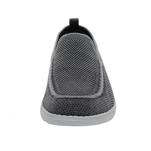Image of 1TAZERO Wide Shoes for Men Slip on Shoes Casual Loafer with Arch Support Lightweight Walking for Elderly & Wide Feet Plantar Fasciitis