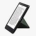 kwmobile Origami Case Compatible with Kobo Clara 2E / Tolino Shine 4 Case - Slim PU Leather Cover with Stand - Dark Green