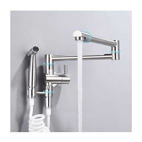 Robinet pulvérisateur noir contemporain design rotatif haut de gamme