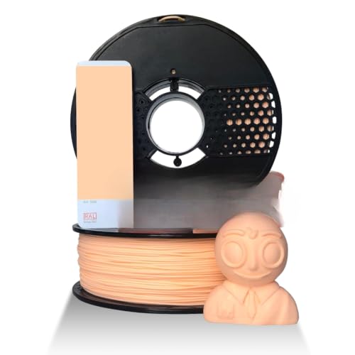 Image of PLA 3D Printer Filament 1.75mm, 1kg Spool (2.2 lbs) - UV /Heat /Weather Resistant, Strong Layer Bonding, Smooth Printing, Low Odor, Outdoor Functional Prototypes, FDM Compatible (Beige Skin, 200 Gram)