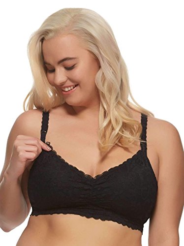Creative Product Paramour Women's Abbie Nursing Bra, Black, L Black Friday - 50% OFF Paramour Women's Abbie Nursing Bra, Black, L