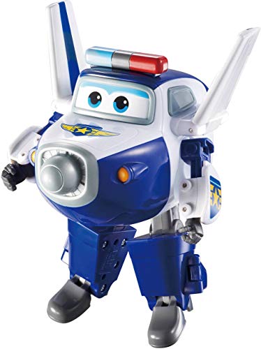 Super Wings Paul 5' Transforming Character Easy Easy Transformation Child Development Preschool Kids Toys for 3+ Year Old Boy Girl