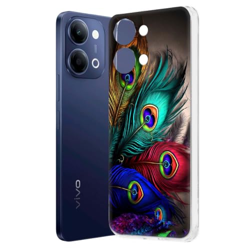 Image of Soft Silicon Printed Designer Mobile Back Cover for Vivo Y11 5G -D3110