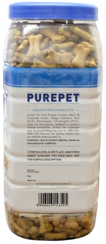 Purepet-Milk-Flavour-Real-Chicken-Biscuit-Dog-Treats-For-All-Life-Stages-Jar-905g