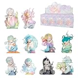 52TOYS Sleep Sea Elves Series Figurine Whole Set Action Figure Collectible Toy Desktop Decoration 3.3 Inch Gift for Birthday Party Holiday