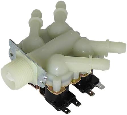 -3/4" AC 220V Four Way Inlet Water Solenoid Valve for Washing Machine,Drinking Fountain,etc,Nomally Closed,Plastic (AC 220V)