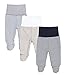 TupTam Pantalon avec Pied pour bébé garçon Lot de 3, Mix de Couleurs 8, 56