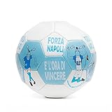  I COUNT CALCOLATRICI Mini pallone Forza Napoli bianco azzurro, Gennar�, � l\'ora di vincere.
