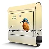 DETAILS: Der Design Briefkasten besteht aus hochwertigem 18/0 Edelstahl. Er ist 38x43,5x12,5cm groß. Das Motiv besteht aus einer wetter- und UV-resistenten Folie, die mit einem Schutzlaminat überzogen ist. Der Briefkasten wird mit Montagematerial und zwei Schlüsseln geliefert.