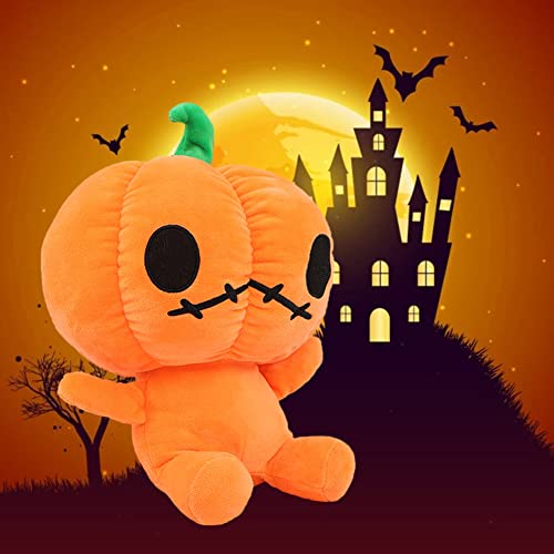 Peluche a forma di zucca per Halloween, peluche di...
