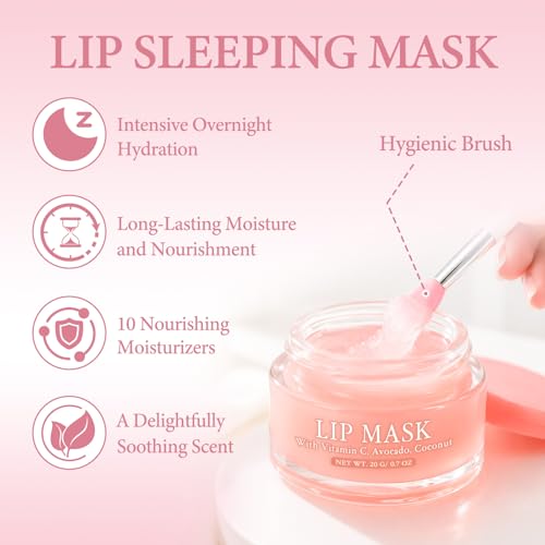 Tiepetly Lip Sleeping Mask Berry 0.7oz — view 2