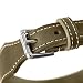 Hunter Halsband Aalborg EXTRABREIT Farbe schwarz, extra breit, weiches Softleder, mit eleganter Kontrastnaht, Made in Germany, Größe 35
