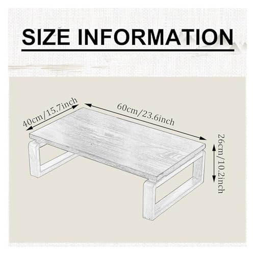 Petite table basse pliante noire pour gagner de la place studio