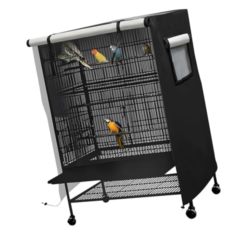 Housse de cage à oiseaux imperméable réglable anti-poussière pour l'extérieur