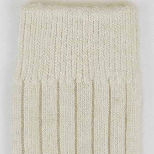 Image of 92% Merino Wool Socks Crew Cozy Heavyweight Home Travel Outdoor Super- Soft Socks, 100% Made in Mongolia