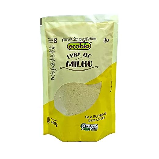 Fubá de Milho Orgânico Ecobio 1kg