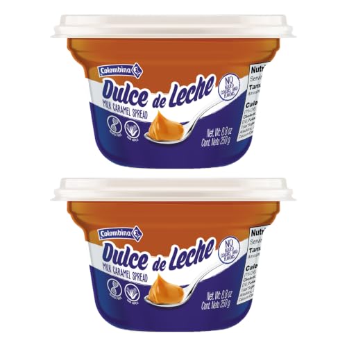 Colombina Dulce de Leche, Caramel Sauce, 8.8 oz (Pack of 2)
