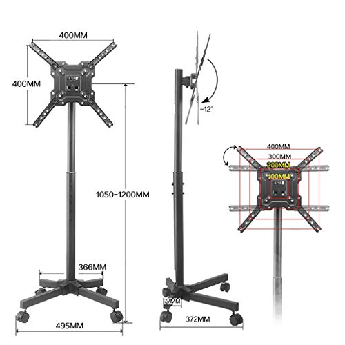 Soporte móvil para TV LCD de 32-55 pulgadas miniatura 4