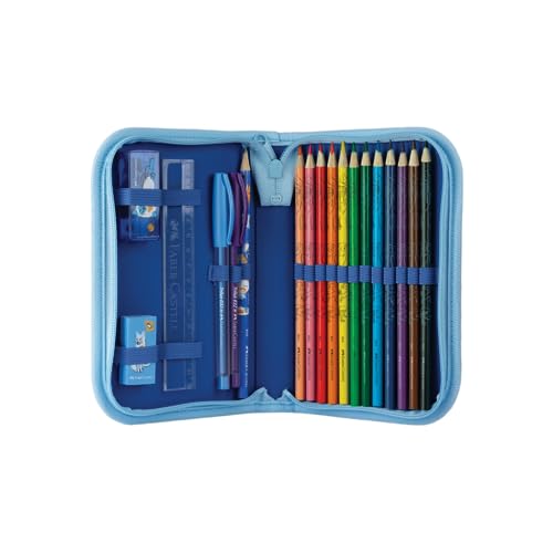 Estojo Escolar Completo Coleção Pets Faber-Castell - Gato