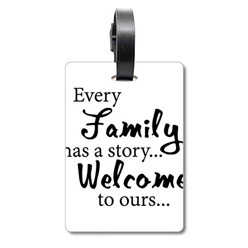Étiquette de voyage citation de famille le cadeau idéal pour grands voyageurs et aventuriers