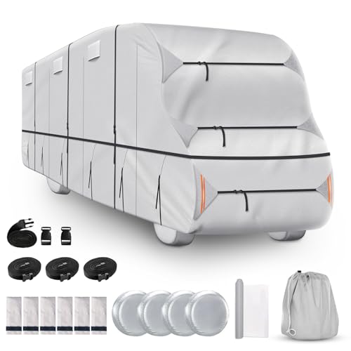 Kistrba All-Weather RV Cover for 29.1ft-32ft Class C RVs, Compatible