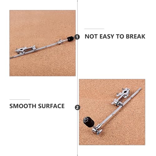 ibasenice Drum Accessories Parts Blackhead Drum Clip Clamp Holder Stand for Percussion Set Hardware Extension Arm Replacement miniatura 6