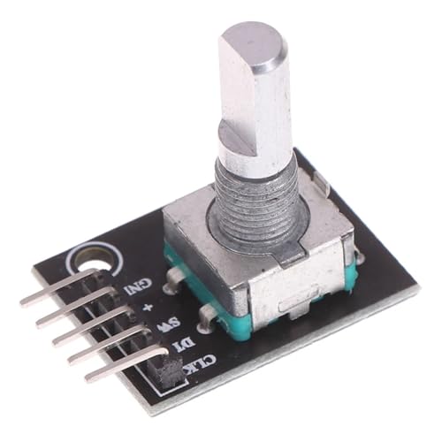 1PC KY-040 Rotary Encoder Module Brick Sensor Development Board Black