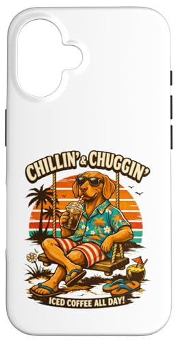 �X�C���ODIGOR�ŃA�C�X�R�[�q�[�����ރ��B�Y�� �X�}�z�P�[�X iPhone 16 �p