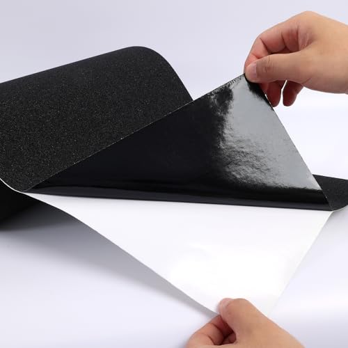 Image of 12 in x 35ft Anti Slip Tape, Wide Heavy Duty Traction All Weather Abrasive Grip Tape,Friction,Non Skid for Indoor,Outdoor Stairs, Garage Ramps, Decks,Home & Business Use