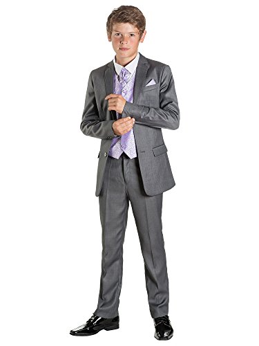 Paisley of London - Traje - para niño gris Lilac 13 Años