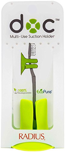 Radius Toothbrush Suction Stand, Assorted Colors
