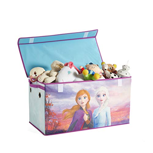 Disney Idea Nuova Frozen 2 Collapsible Children’s Toy Storage Trunk, Durable with Lid, Frozen 2- Believe in The Journey Disney Idea Nuova Frozen 2 Collapsible Children’s Toy Storage Trunk, Durable with Lid, Frozen 2- Believe in The Journey