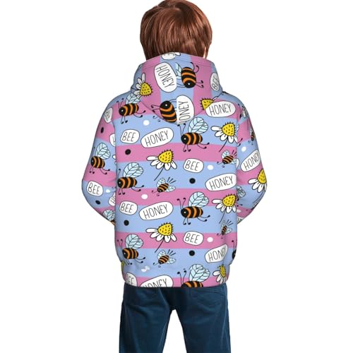 Big Machine Kid Hoodies Boys Sweatshirts Girls Pullover with Pocket4