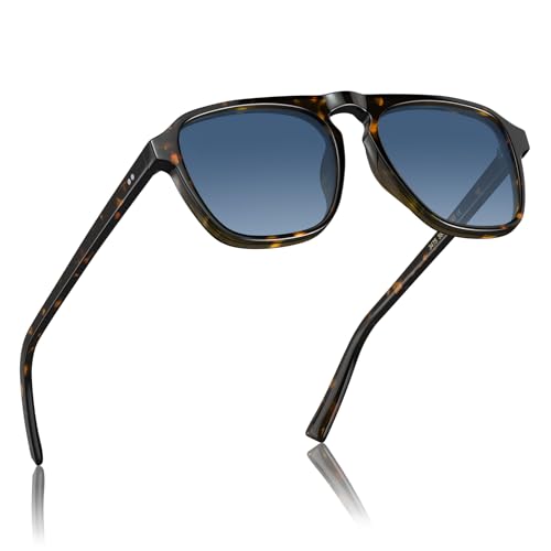 Image of STGATN Polarized Square Sunglasses for Men UV Protection Shades Classic Driving Glasses ST3475