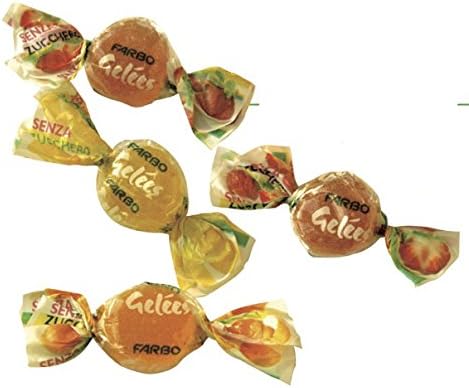 Farbo Sugar Free Soft Fruit Jellies in Assorted Flavours 1 kg