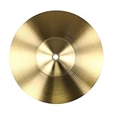 Suono melodioso e vivace: quando vengono colpiti sulla parte superiore, questi piatti producono un suono melodioso con un tono vibrante, migliorando le tue prestazioni musicali.