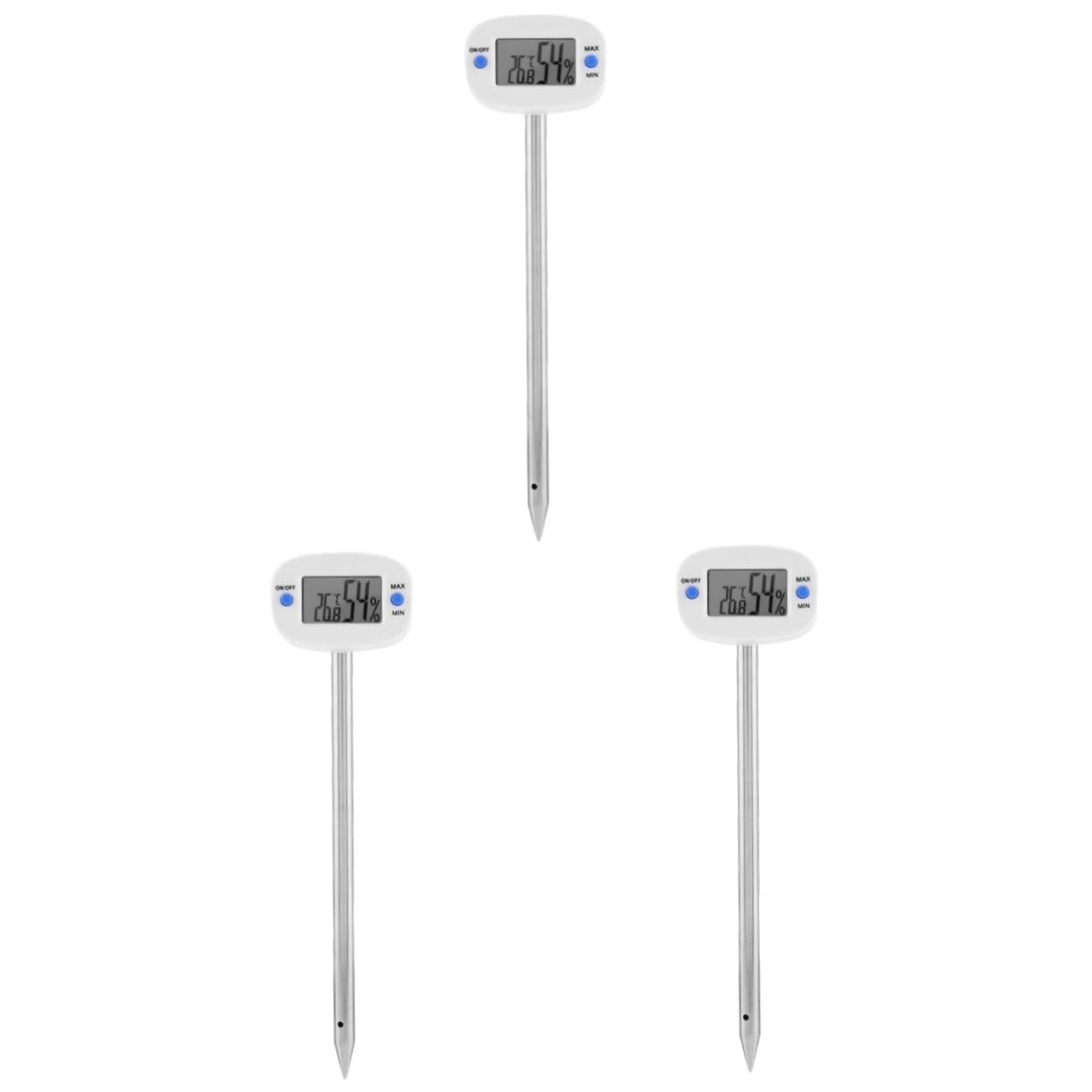 Kisangel 3 Pezzi Tester Temperatura e Umidità Del Mini Ago Misuratore Umidità e Temperatura per Giardinaggio e Coltivazione Strumento per Giardinieri e Appassionati