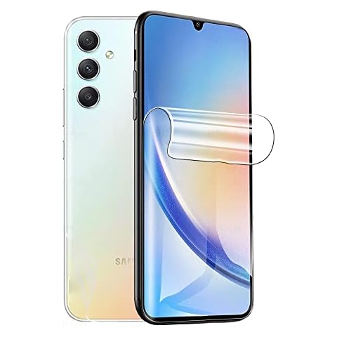 Protector de Pantalla Flexible CUFEREDU para Samsung Galaxy A34 5G 6.6" Cover