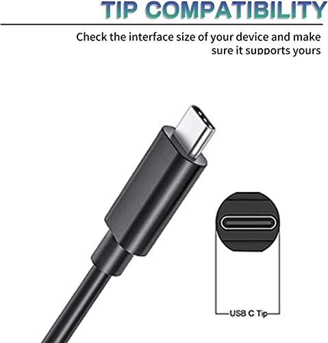 65W Usb-C Chromebook Charger Type C Fast Charging Laptop Computer Chrome Replacment Power Adapter For Lenovo,Hp,Dell,Samsung,Acer,Asus,Google Pixel,Huawei,Jbl Fits Any Usb C Enabled Tablets & Phones #TOP1