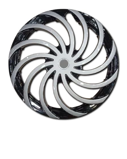 Image of Snake Design Wheel Cover Available in 12,13,14,15,16,17 inch Inch Wheel Cap Universal Model Press Fitting Set of 4 Pcs (Thar Roxx 18 Inch, 18)