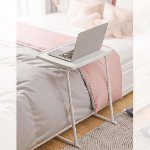Table d'ordinateur portable en forme de C pour lit et canapé