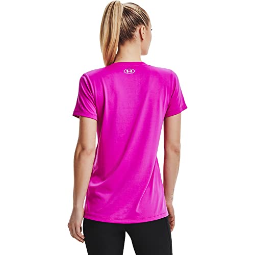 Image of Under Armour Womens Tech V-Neck Short-Sleeve T-Shirt