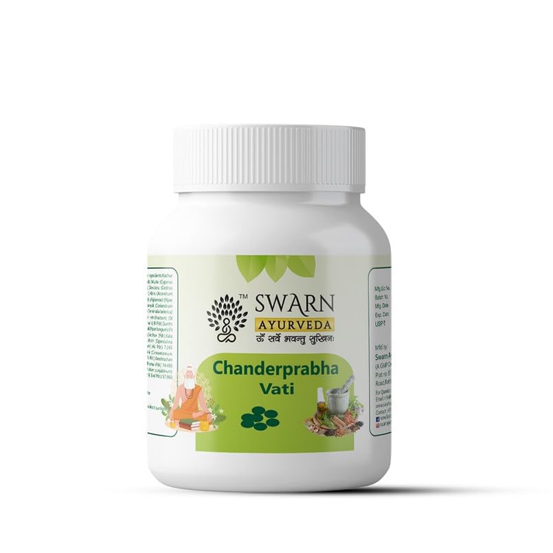 Chanderprabha Vati, 40 Tablets | Classical Ayurvedic Formula, Urinary Health Support, GMP Certified, Digestive Comfort, Herbal & Mineral Blend-image-30
