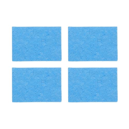 HARFINGTON 4 peças de esponja de limpeza de ferro de solda 5 cm x 3,5 cm esponja de substituição de