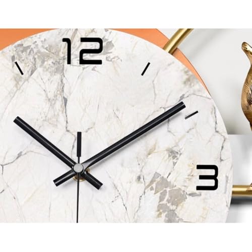Horloge murale créative pour mur de salon et table à manger